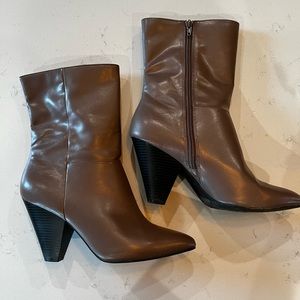 Brown Ankle Booties